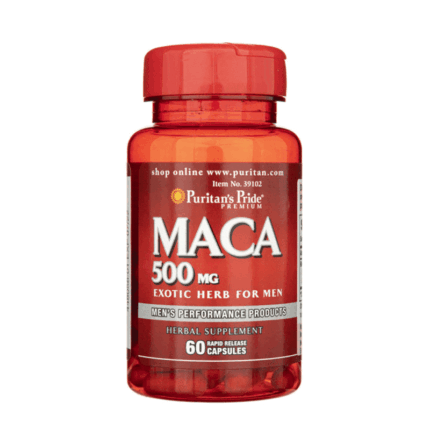 Puritan’s Pride Maca 500mg 60 Capsules