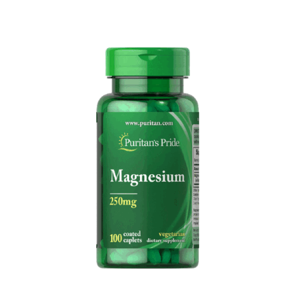 Puritan’s Pride Magnesium 250mg 100 Caplets