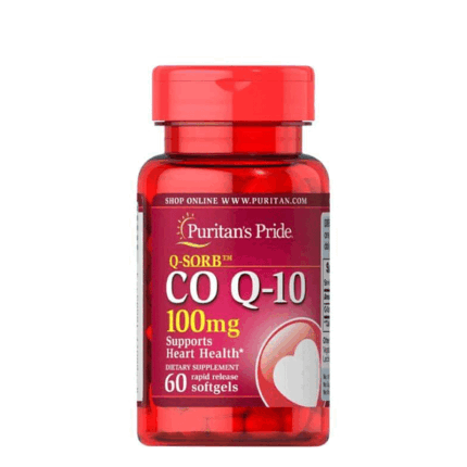 Puritan’s Pride Q-SORB Co Q-10 100mg 60 Softgel