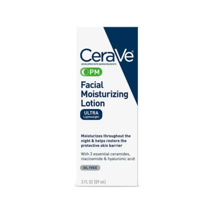 CeraVe PM Facial Moisturizing Lotion Ultra-Lightweight – 89ml