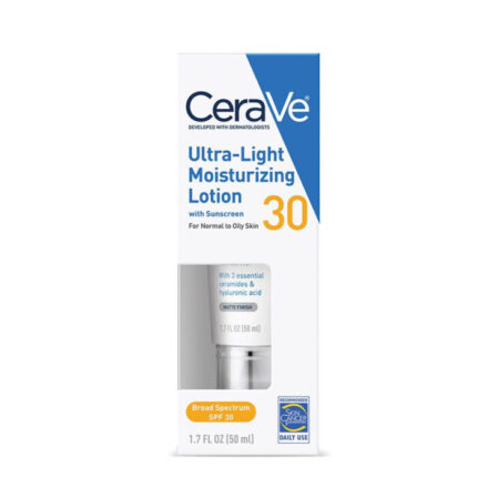 CeraVe Ultra Light Moisturizing Lotion with Sunscreen SPF 30