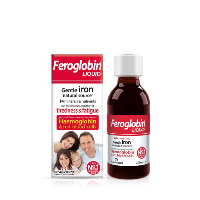 Vitabiotics Feroglobin B12 Iron Supplement Liquid (200ml)