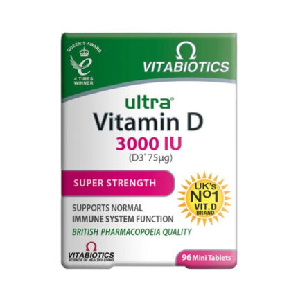 Vitabiotics Ultra Vitamin D 3000 IU Extra Strength