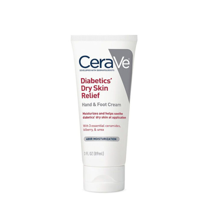 CeraVe Diabetics Dry Skin Relief Hand and Foot Cream (89ml)