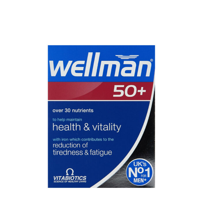 Vitabiotics Wellman 50+ 30 One-a-Day Tablets