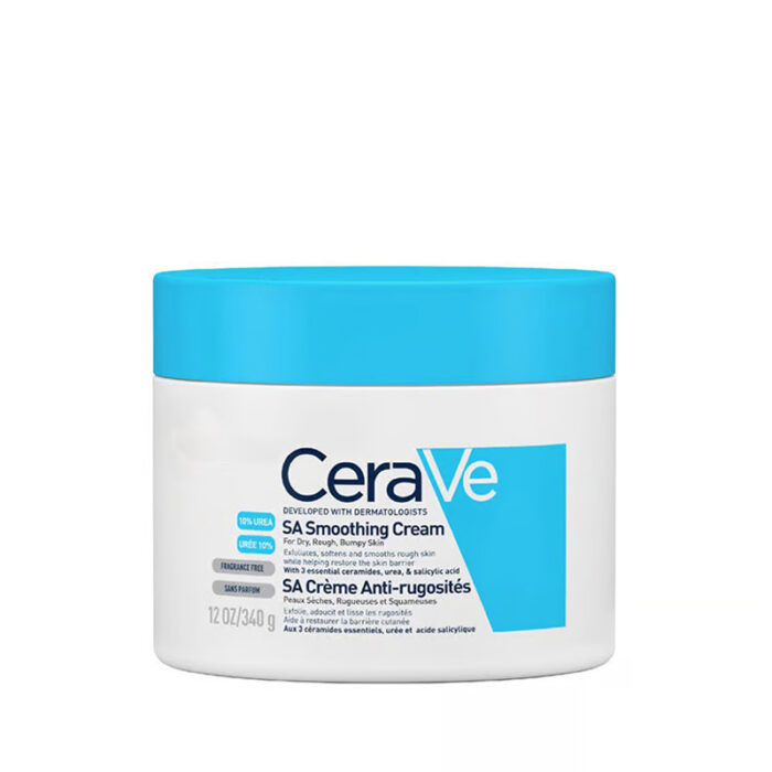 CeraVe SA Smoothing Cream for Dry Rough and Bumpy Skin (340g)