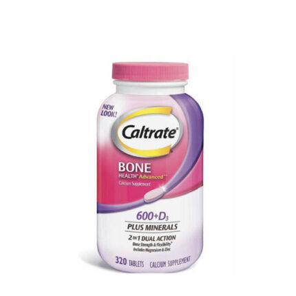 Caltrate 600mg + D with Minerals 320 Tablets