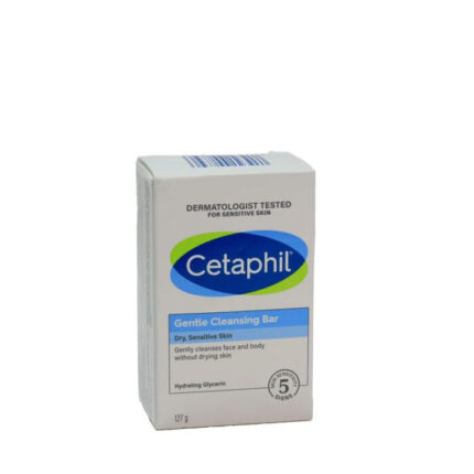 Cetaphil Gentle Cleansing Bar for Dry Sensitive Skin (127g)