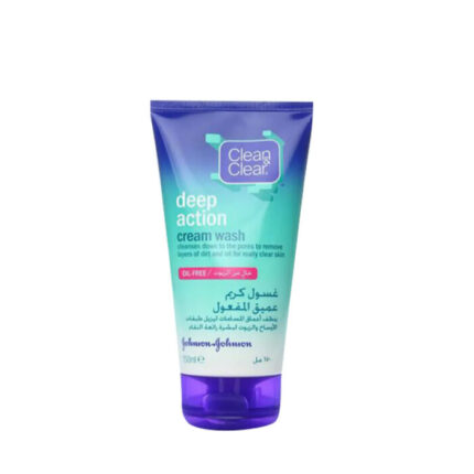 Clean & Clear Deep Action Cream Wash (150ml)