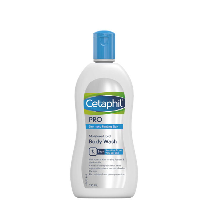 Cetaphil PRO Dry Itchy Feeling Skin Moisture Lipid Body Wash (295ml)