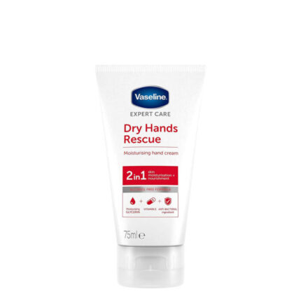 Vaseline Expert Care Dry Hands Rescue Moisturising 2-in-1 Hand Cream 75ml