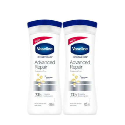 Vaseline Intensive Care 72H Advanced Repair Fragrance-Free Moisturising Body Lotion (400ml)