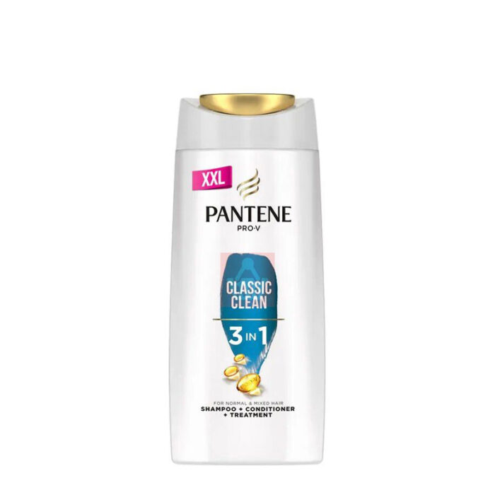 Pantene Pro-V Classic Clean 3-in-1 Shampoo + Conditioner + Treatment (700ml)